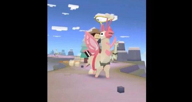 The Butterfllama is one of my favorite new Rodeo Stampede animals in the mountain environment.