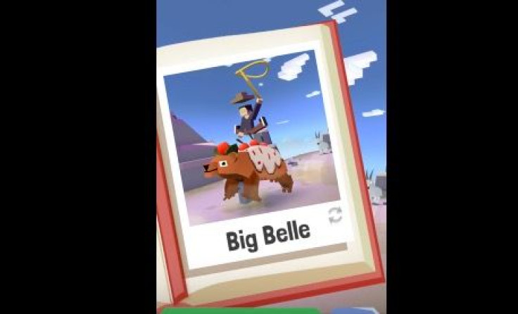 Bearthday Cake is one of several new mountain environment animals found in Rodeo Stampede's latest update