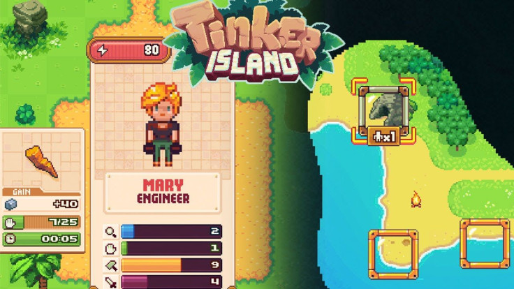 You'll need to explore forage, build and fight foes to stay alive in Tinker Island.