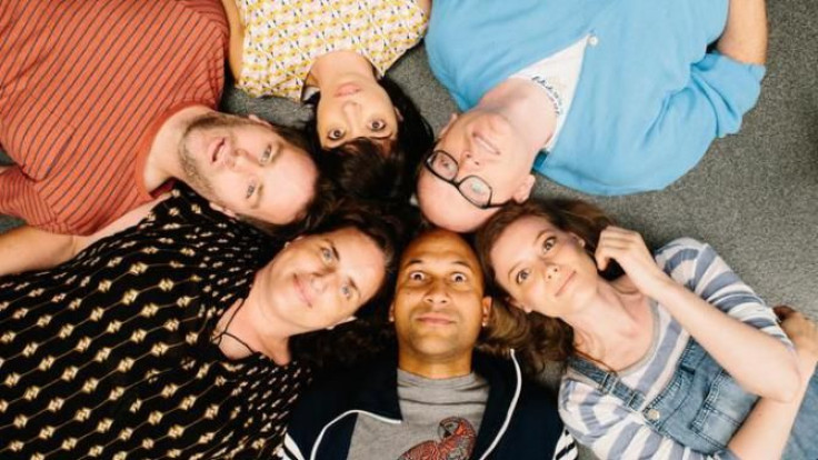 The ensemble improv troupe in Don't Think Twice