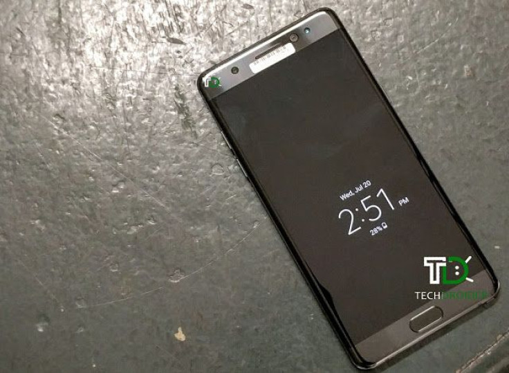 Samsung Galaxy Note 7 live leak 