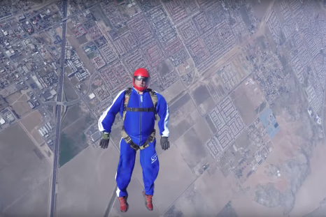 Skydiver Luke Aikins will leap out of a plane without a parachute.