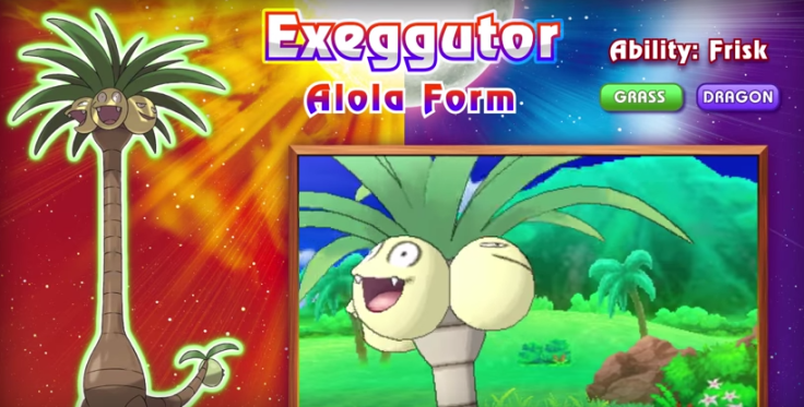 Exeggutor's Alola Form