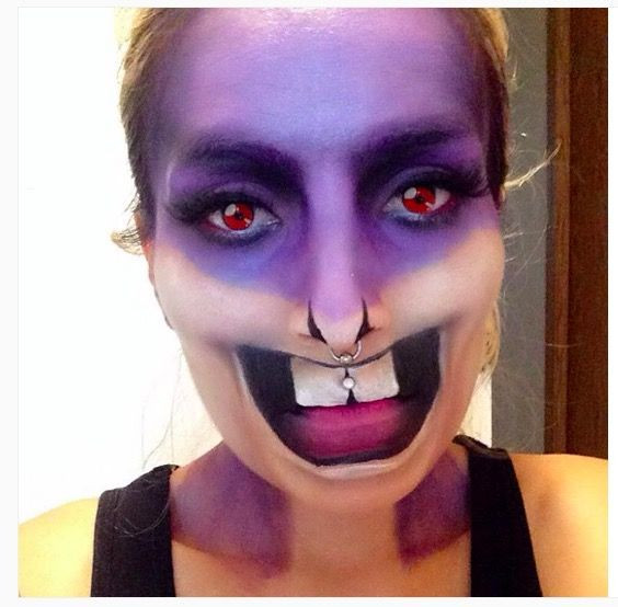 Ratata Pokemon Makeup by angryskies