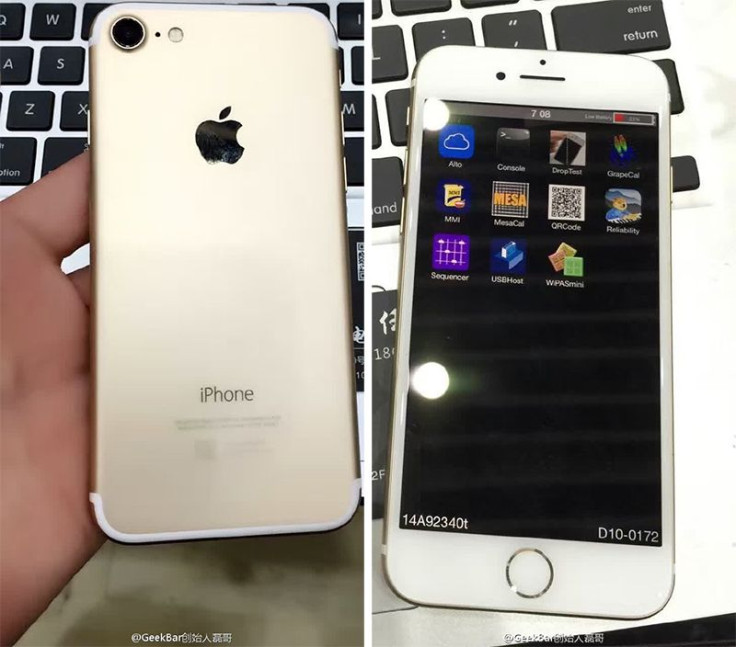 Leaked images showcase first operating iPhone 7