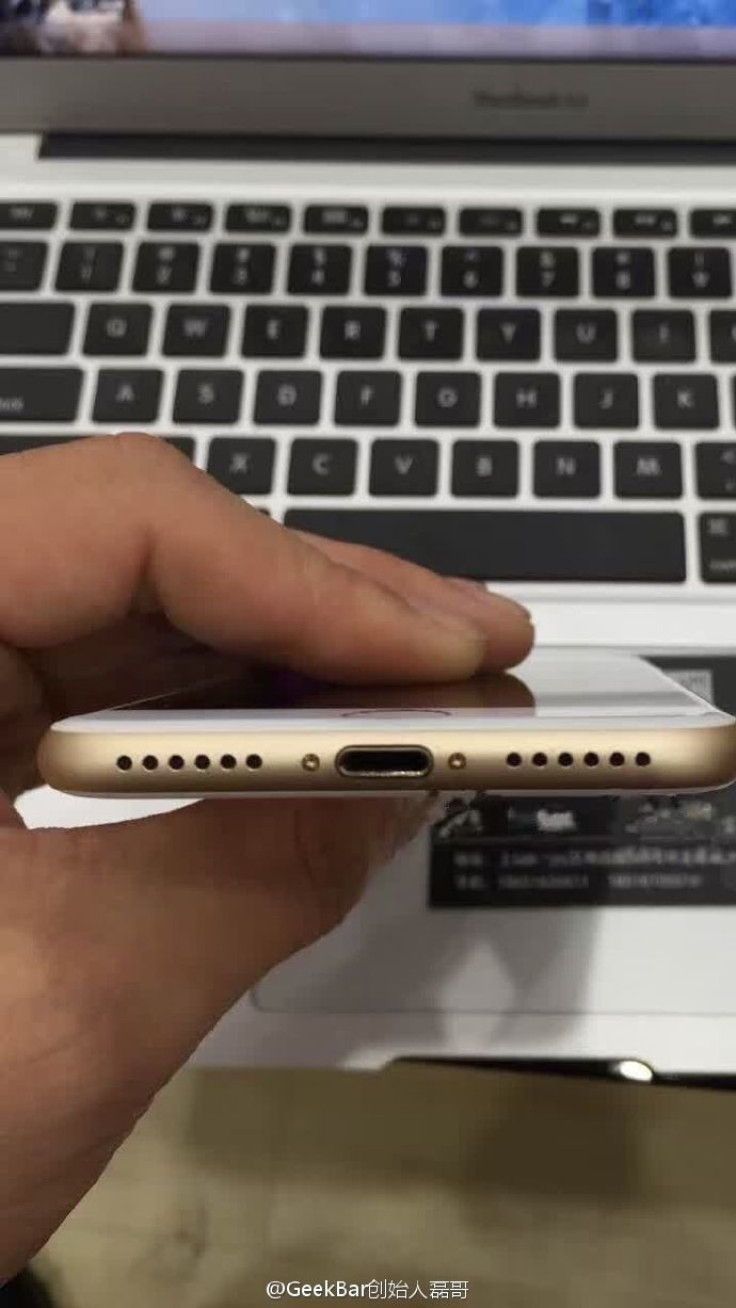 Leaked images showcase first operating iPhone 7.