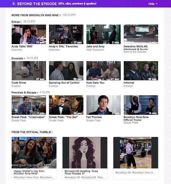 Yahoo view best sale tv shows