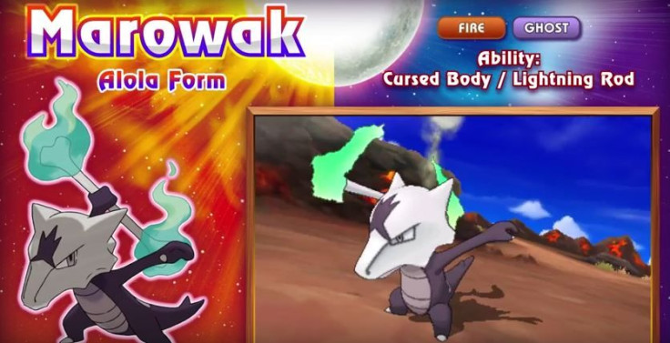 Alola Marowak in 'Pokemon Sun and Moon'