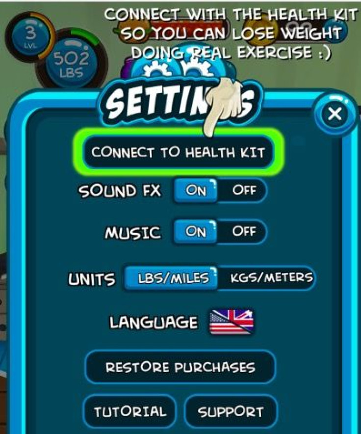 Connecting to Health Kit will earn your little friend extra exercise points.
