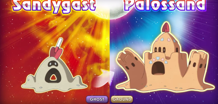 Sandygast and Polossand in 'Pokemon Sun and Moon'