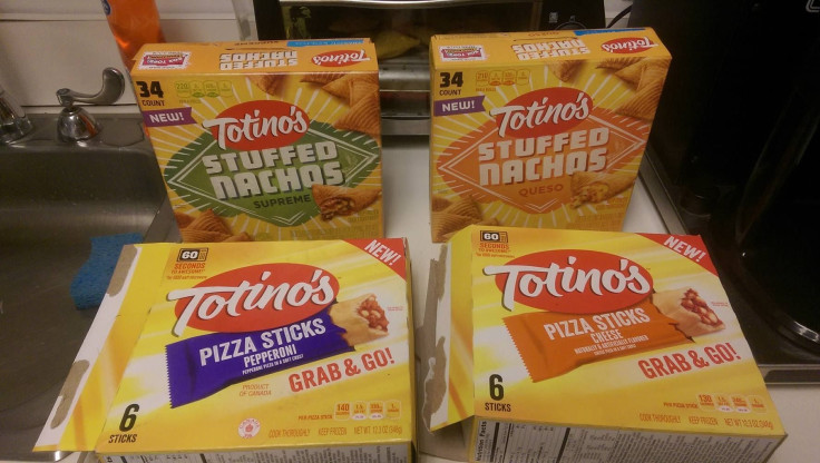 The new line of Totino's snacks provided to iDigi