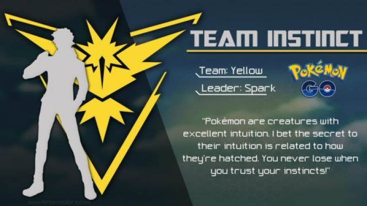 Pokemon Team Yellow (Instinct) led by Spark