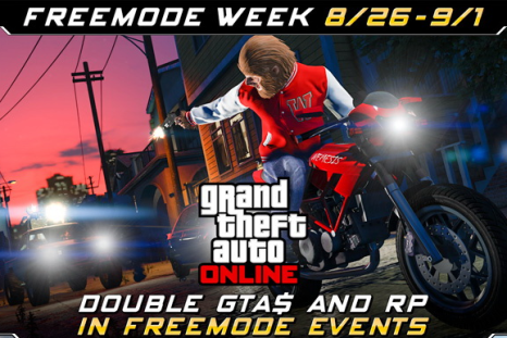 The 'GTA 5' event week takes place from Aug. 26 to Sept. 1.