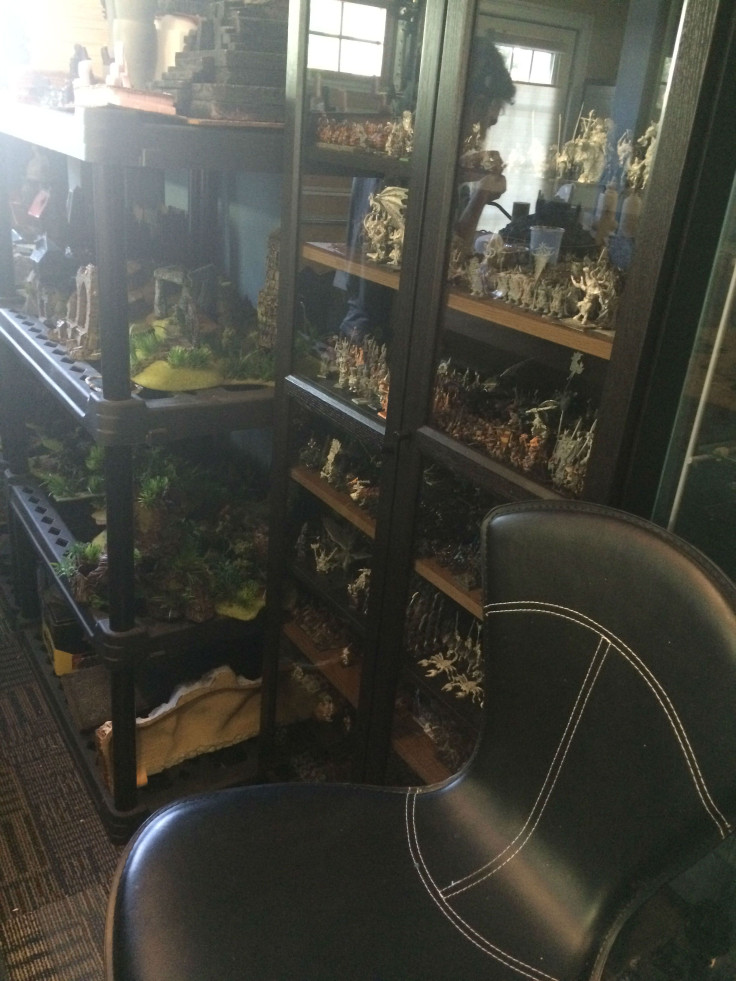 Just a small look at Matt's massive Warhammer collection