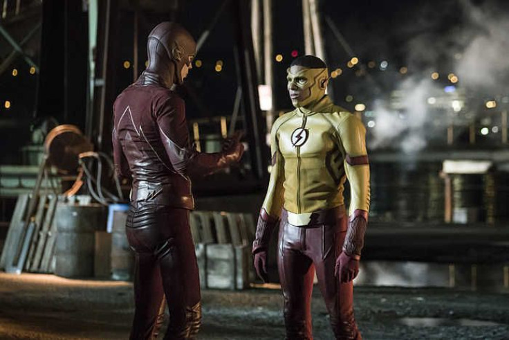 The Flash and Kid Flash team up in 'The Flash' Season 3 episode 1, 'Flashpoint.'