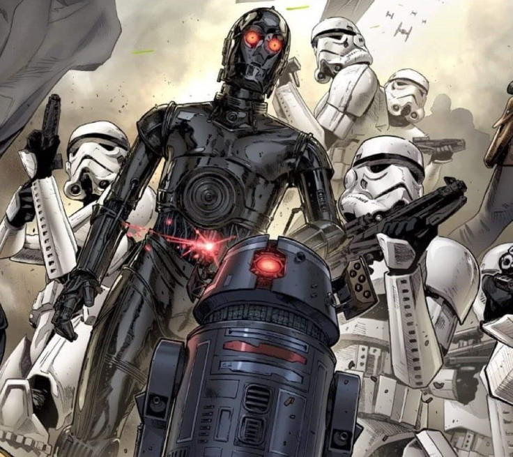 BT-1 and 0-0-0 in Marvel's 'Darth Vader.'