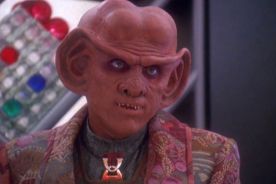 Quark (Armin Shimerman) humanized the Ferengi as a bartended aboard DS9 in 'Star Trek: Deep Space Nine.'