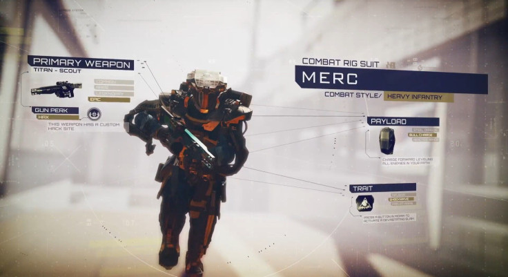 Merc Combat Rig is all about heavy machinery and heavy armor. 
