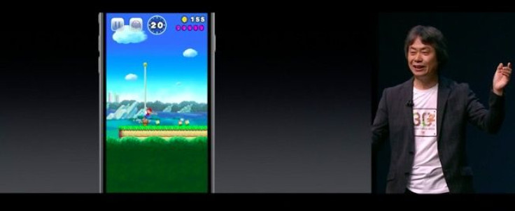 Nintendo will be bringing a new Super Mario One game to the Apple app store with one handed and multiplayer modes.