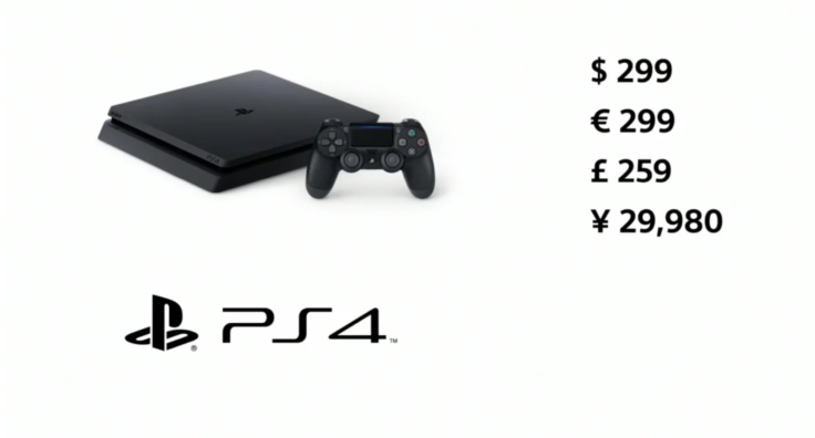 Sony PlayStation 4 Slim will cost $299, and arrive on Sept. 15.