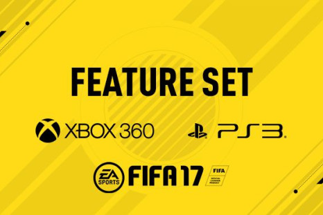 EA Sports released features for the last-gen version of FIFA 17. 