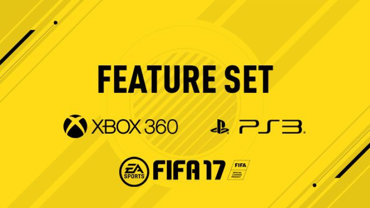 EA Sports released features for the last-gen version of FIFA 17. 