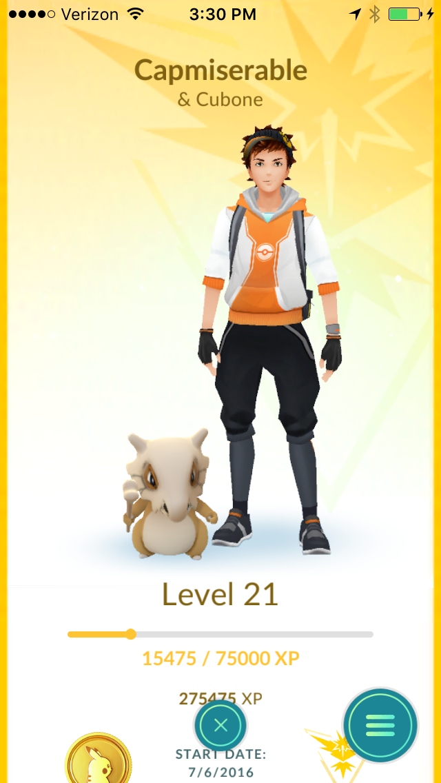 Me and my Cubone