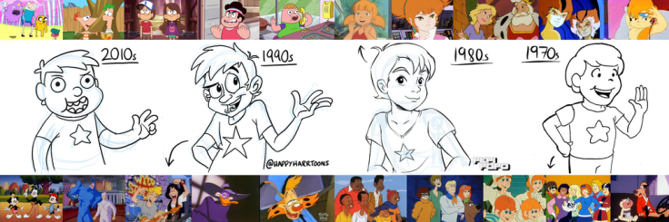 Happy Harry, famous internet animator, created a great depiction of the evolution of animation.