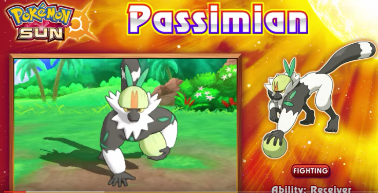 Passimian in Pokemon Sun and Moon