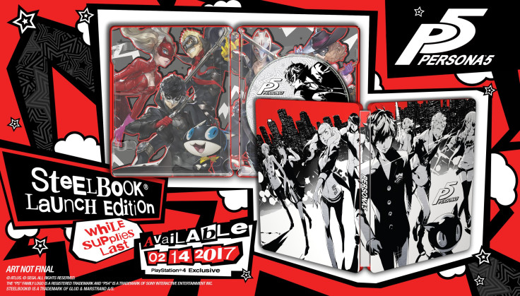'Persona 5' NA/Europe SteelBook Launch Edition