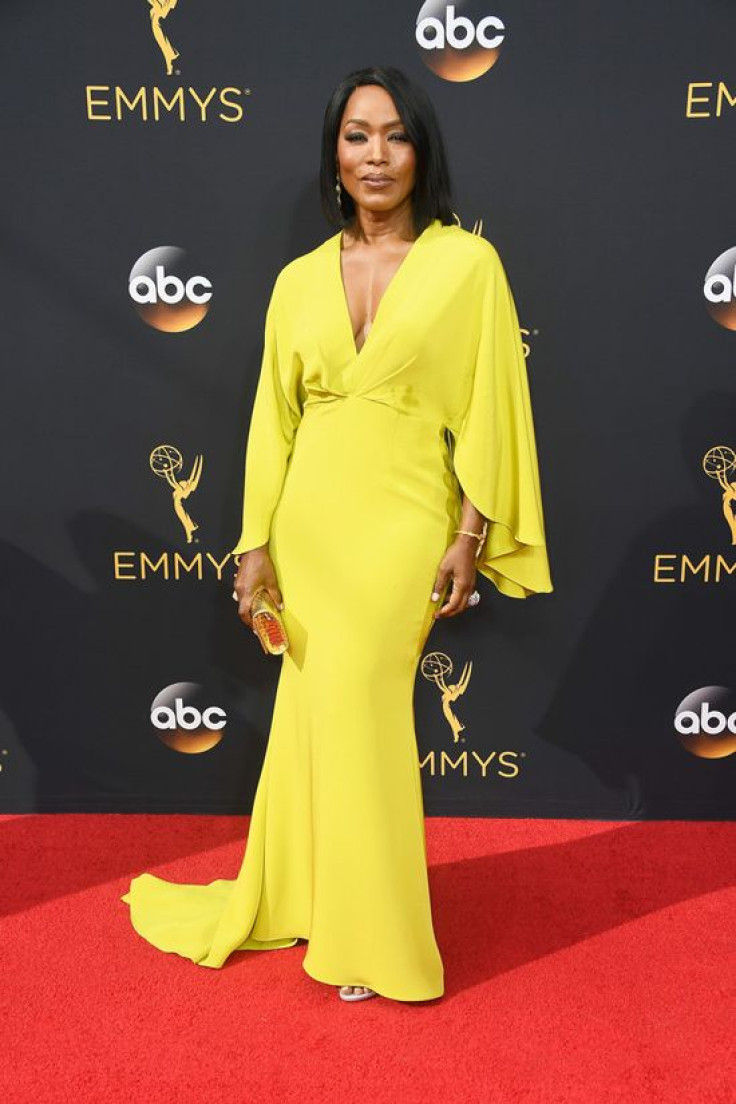 Angela Bassett at the 2016 Emmys, where she confirmed an upcoming role in 'Master of None'