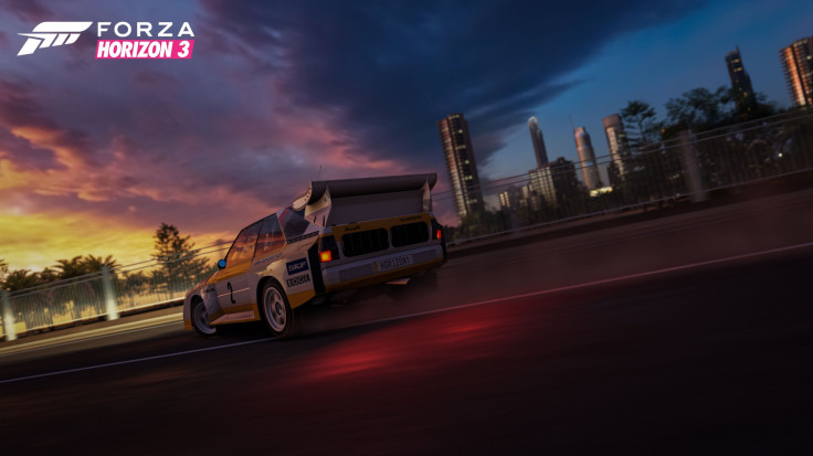 The sky is on fire in 'Forza Horizon 3.'