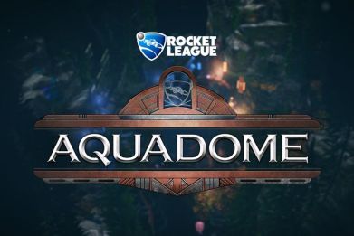 The AquaDome arena in Rocket League will be coming some time in October