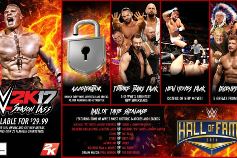 All past and upcoming DLC's for WWE 2K17 will see fixes in the latest patch for the wrestling title. 