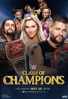 Clash of Champions will featured every title on the Raw brand up for grabs on the show. 
