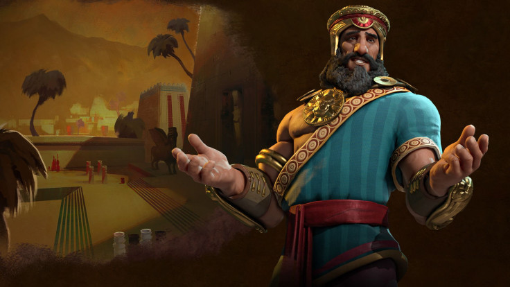 Civilization VI's Gilgamesh, Leader of Sumeria.