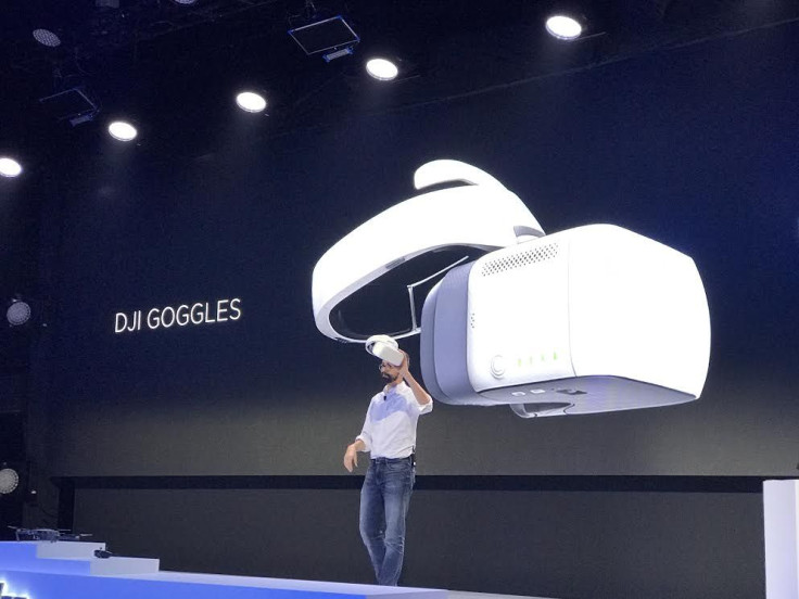 DJI unveiled its first DJI Googles Tuesday to pair with its Mavic Pro. 