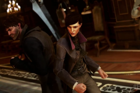 Emily and her pops in Dishonored 2. 