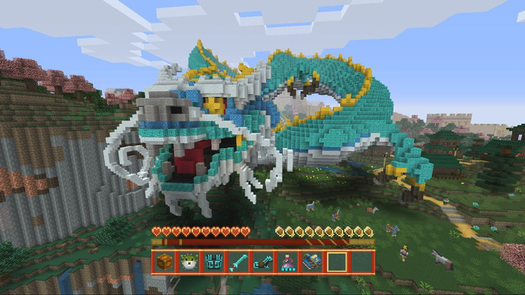 The new 'Minecraft' update, complete with a Chinese Mythology mash-up pack, arrives on Oct. 4 and Oct. 5.