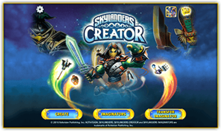 You can create your own Skylanders figure through the new mobile app.