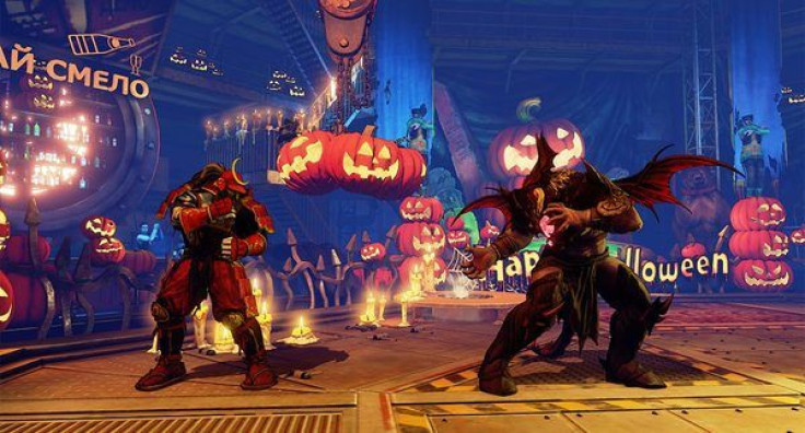 The 'Street Fighter V' Halloween update will include new costumes.