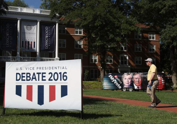 Tonight's VP debate will be held at Longwood University in Virginia