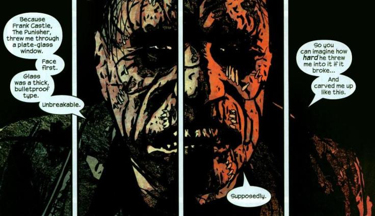 Jigsaw and The Punisher don't play nice. 