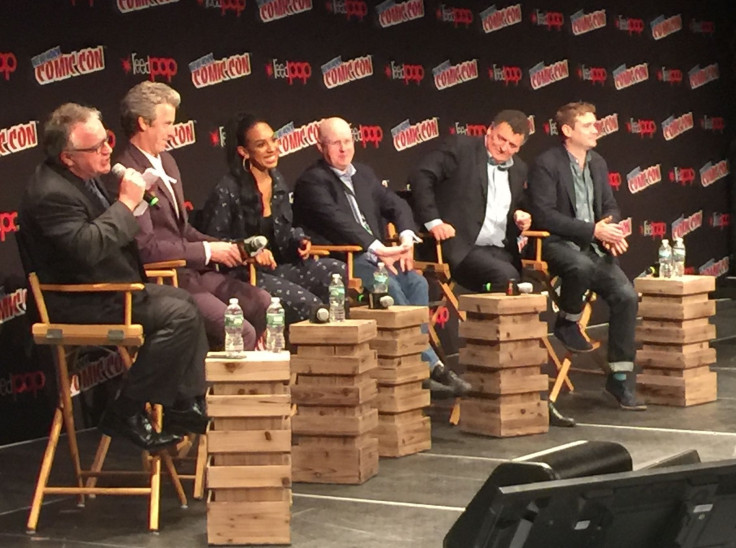 The cast and showrunners of 'Doctor Who' Season 10 at New York Comic Con 2016