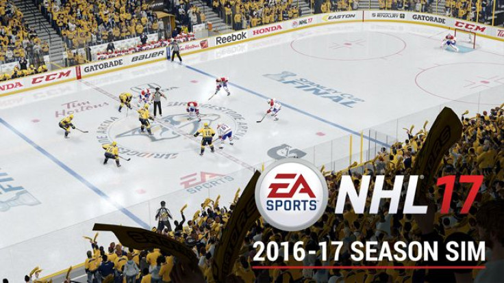 EA Sports released their annual NHL season simulation using this year's NHL 17 release. 