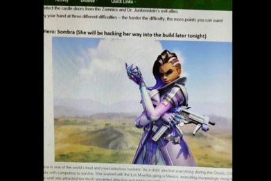 Did Sombra just get leaked?