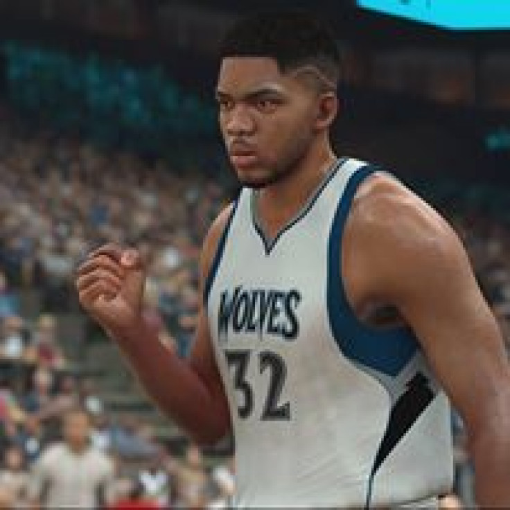 Karl Anthony-Towns of the Minnesota Timberwolves  
