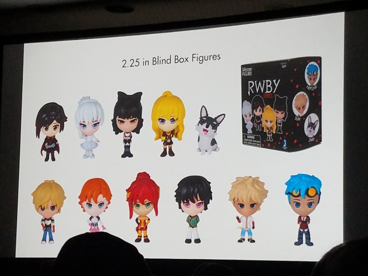 The new RWBY figures coming soon.