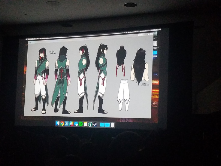 Ren's concept design in 'RWBY' Volume 4