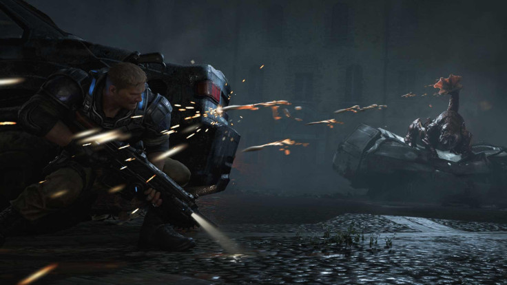 Here is where you can get your copy of Gears of War right at midnight